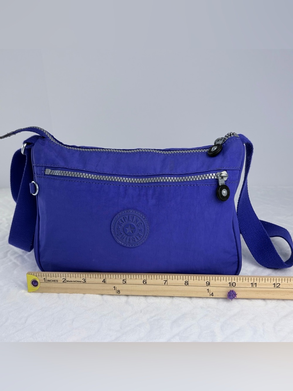 Kipling Callie purple crossbody bag - Picture 6 of 7